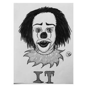 Pennywise The Clown, Inktober 2017. 