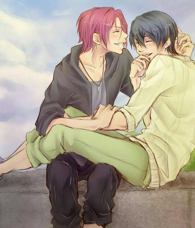 Free! Rin x Haru by BouncyB3ar on DeviantArt Free! Rin x Haru by BouncyB3ar on DeviantArt