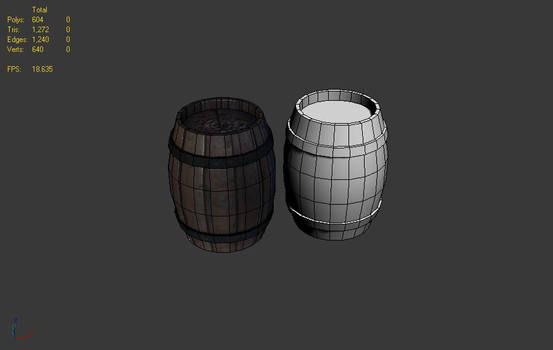 Wooden Barrel