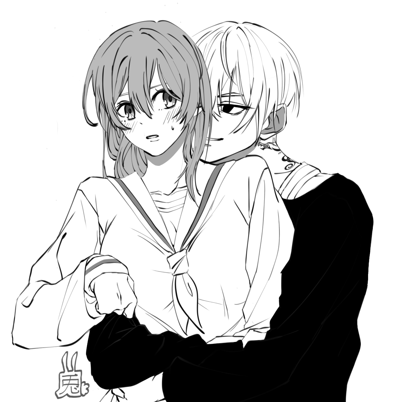 Manjiro Sano x OC by usagyunii on DeviantArt