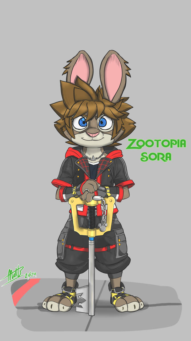 Sora Rabbit Form by NickoftheBra on DeviantArt