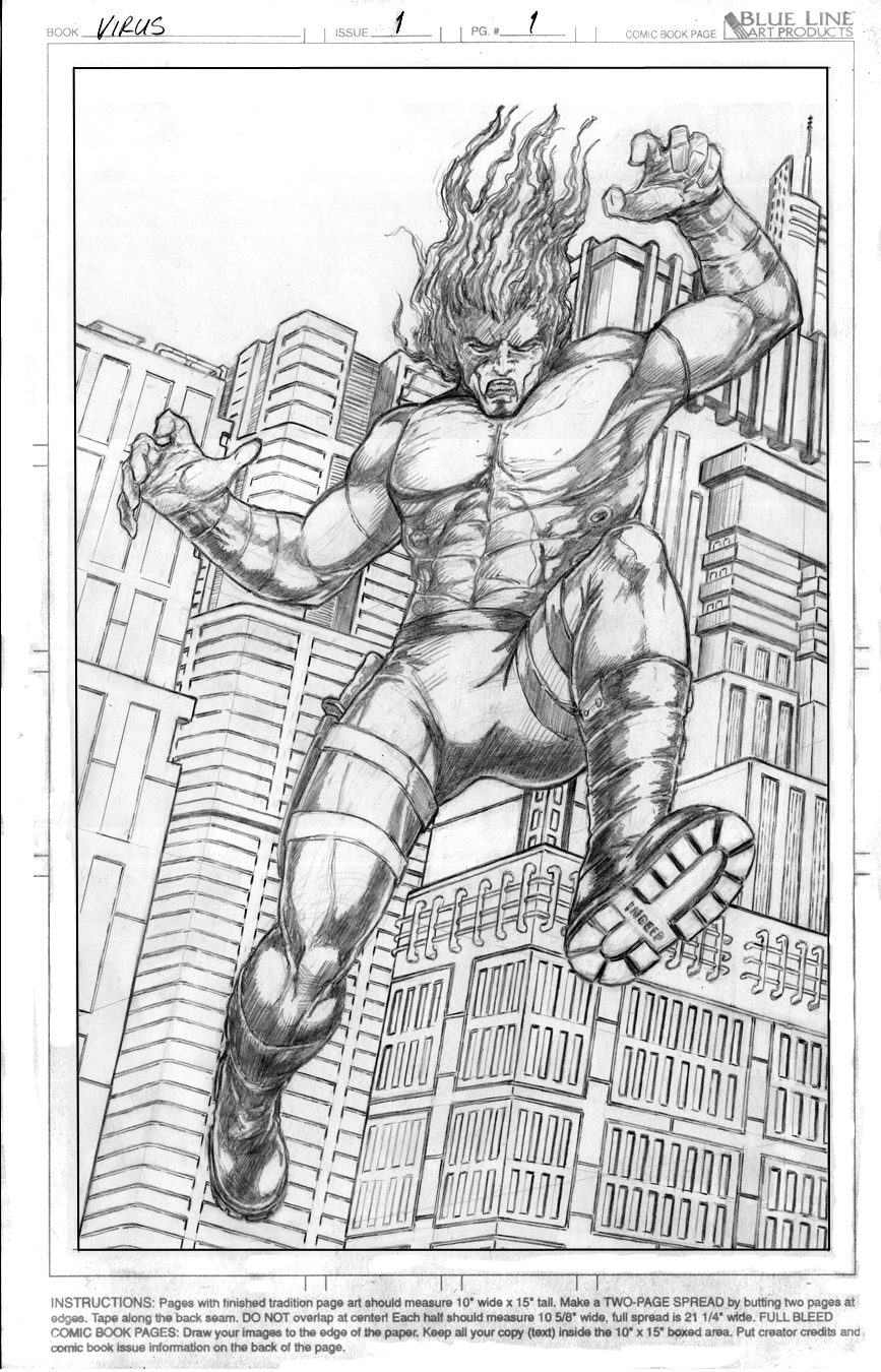 Virus b1 p1 Pencils