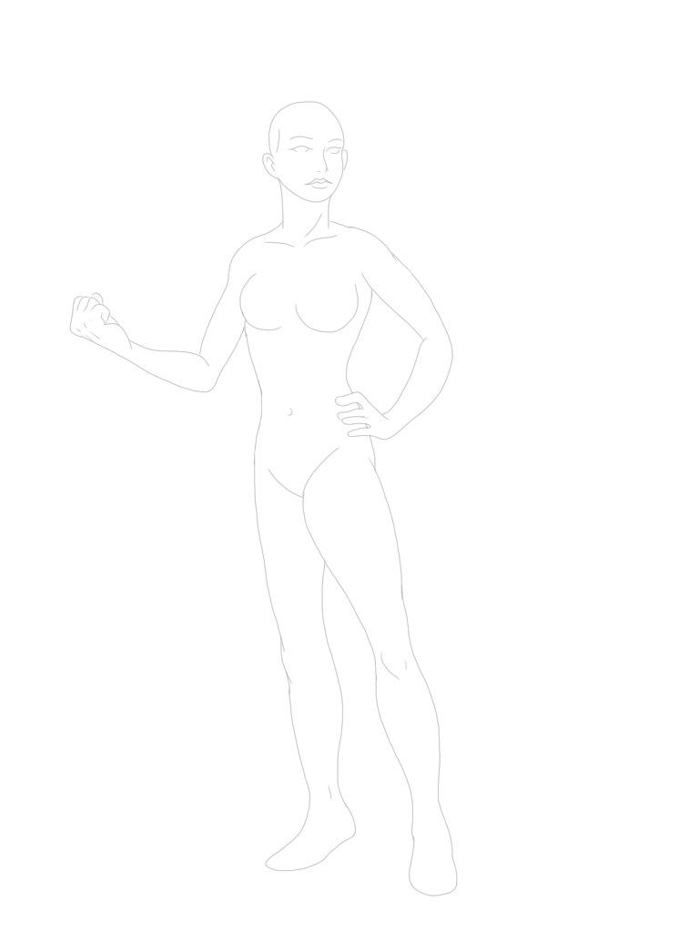 Deviantart Female Template girl template by HWalsh on DeviantArt