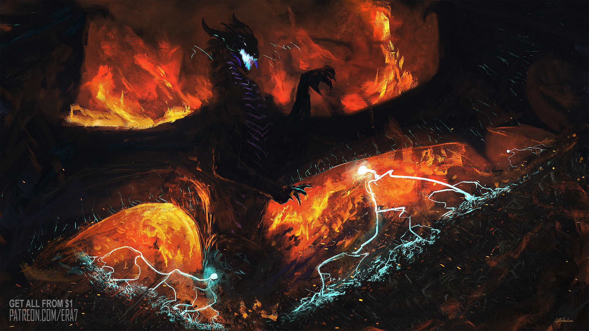 My Wings are Death, My Rage is Lightning