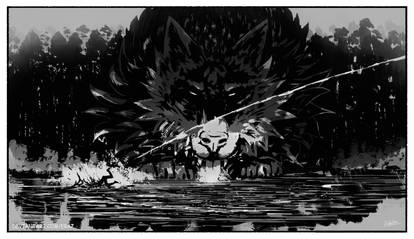 Sir Jack Slippery Boots Meets the Demon Wolf