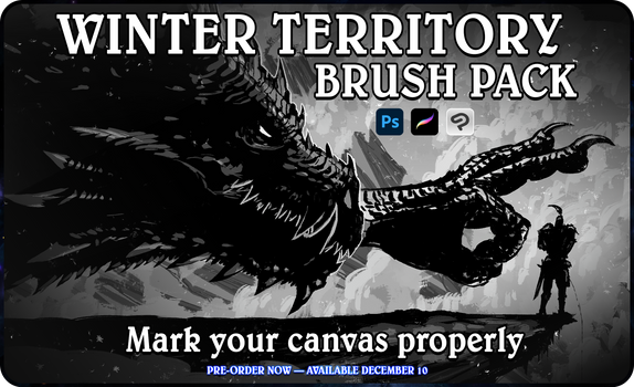 WINTER TERRITORY BRUSH PACK - Pre-order now!
