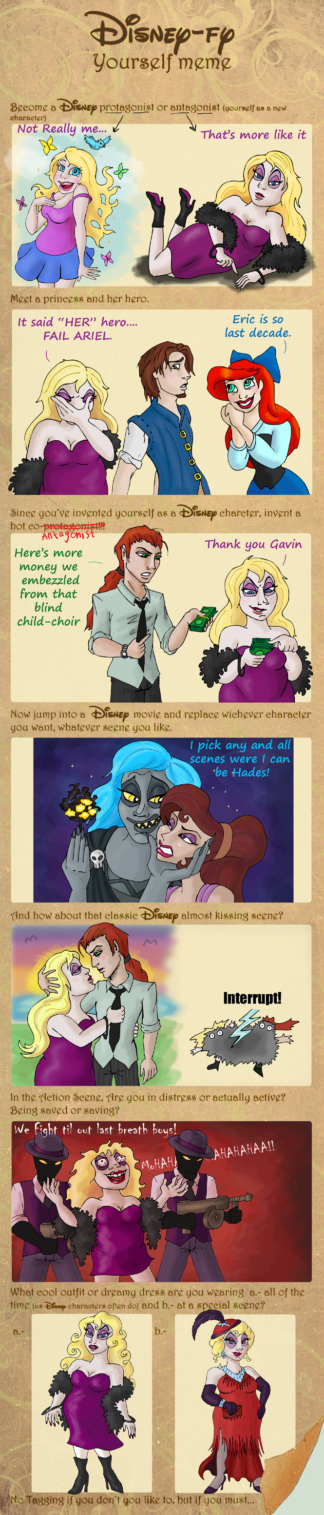 Disney-fy meme