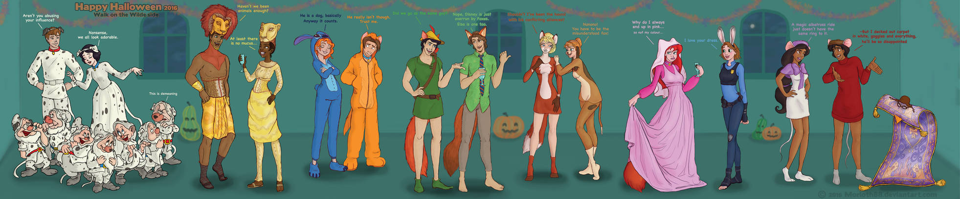 Halloween 2016 Wilde side by Morloth88