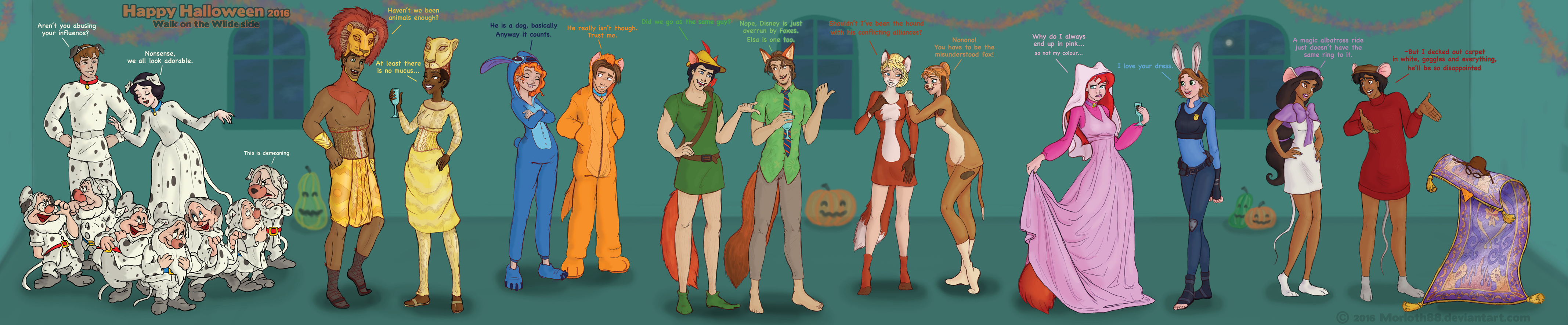 Halloween 2016 Wilde side by Morloth88