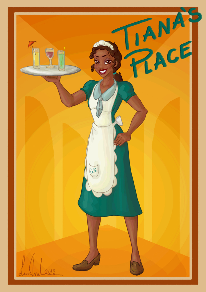 princess tiana waitress dress Redirect Notice
