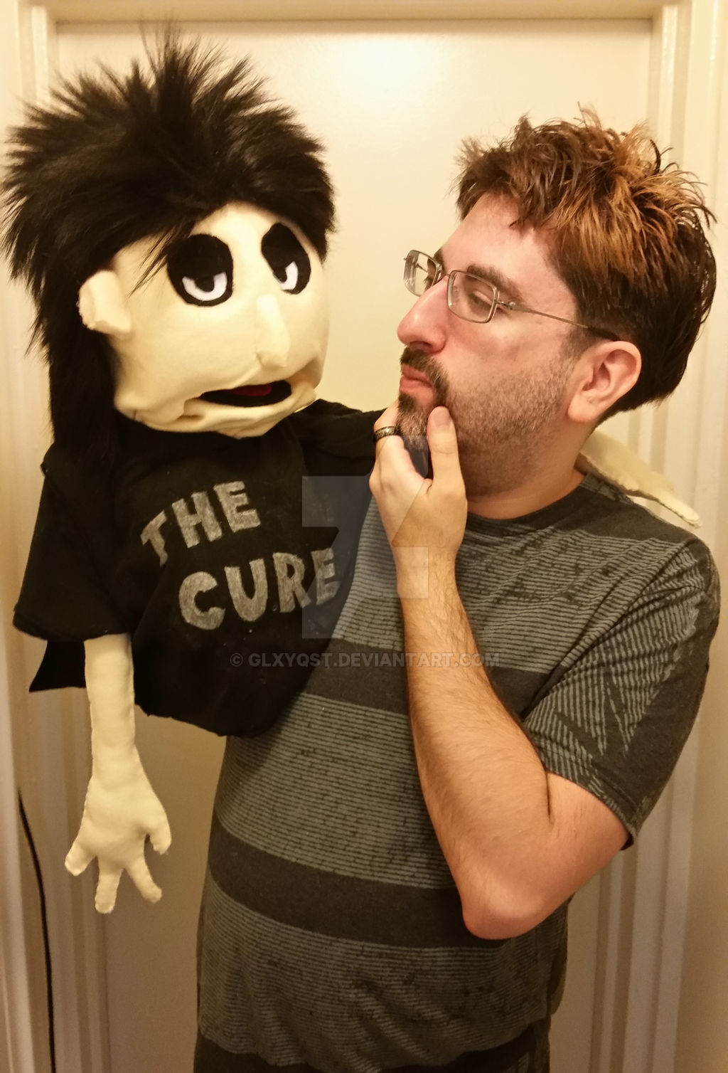 Robert Muppet Build Robert Smith (The Cure) Muppet by glxyqst on DeviantArt