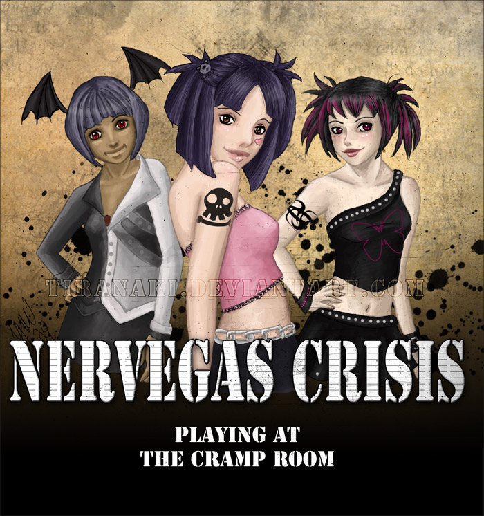 Nervegas Crisis -Poster by tiranaki