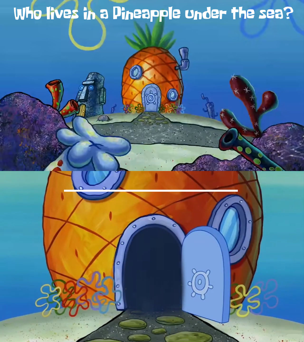 Who's inside of SpongeBob's pineapple by SpongeBobSonic10 on DeviantArt