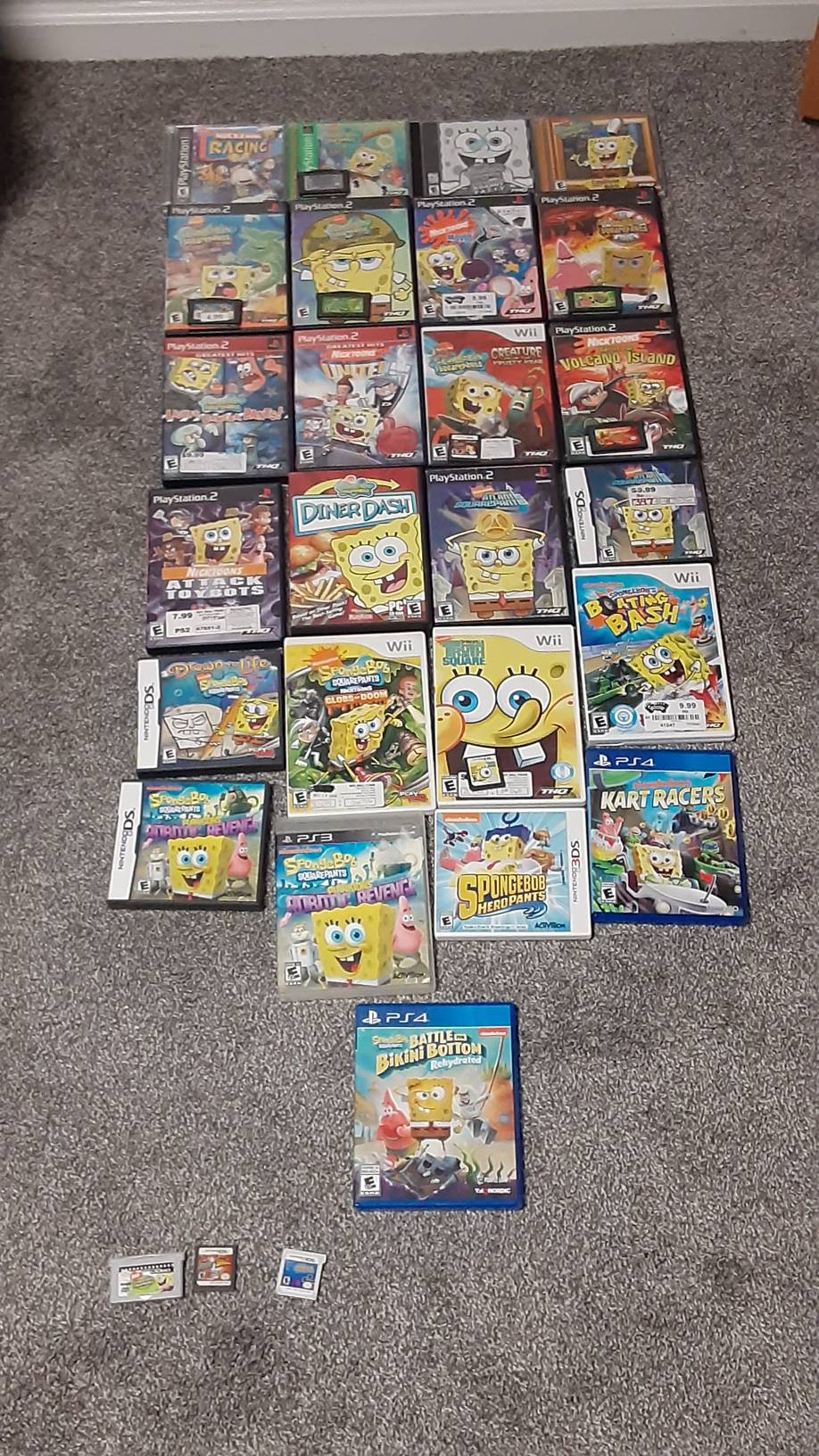 My SpongeBob Games Collection By SpongeBobSonic10 On DeviantArt