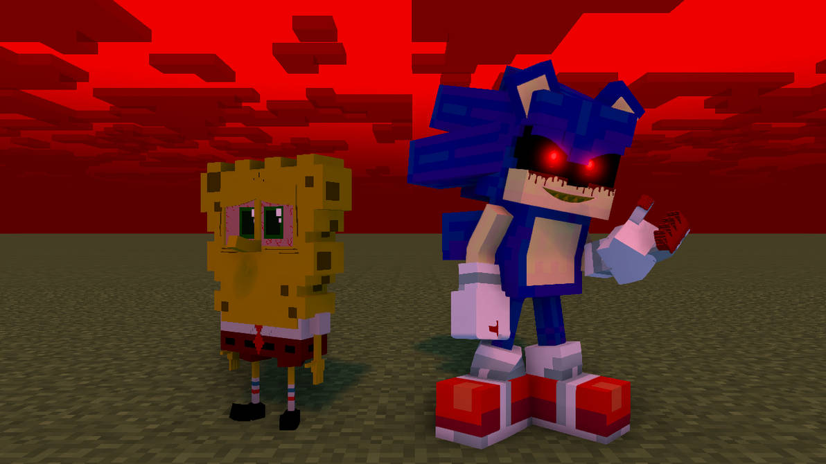 Sonic.exe and SpongeBob Bootleg by SpongeBobSonic10 on DeviantArt