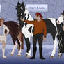 Horse + Rider Pair Adopts 2/4 OPEN