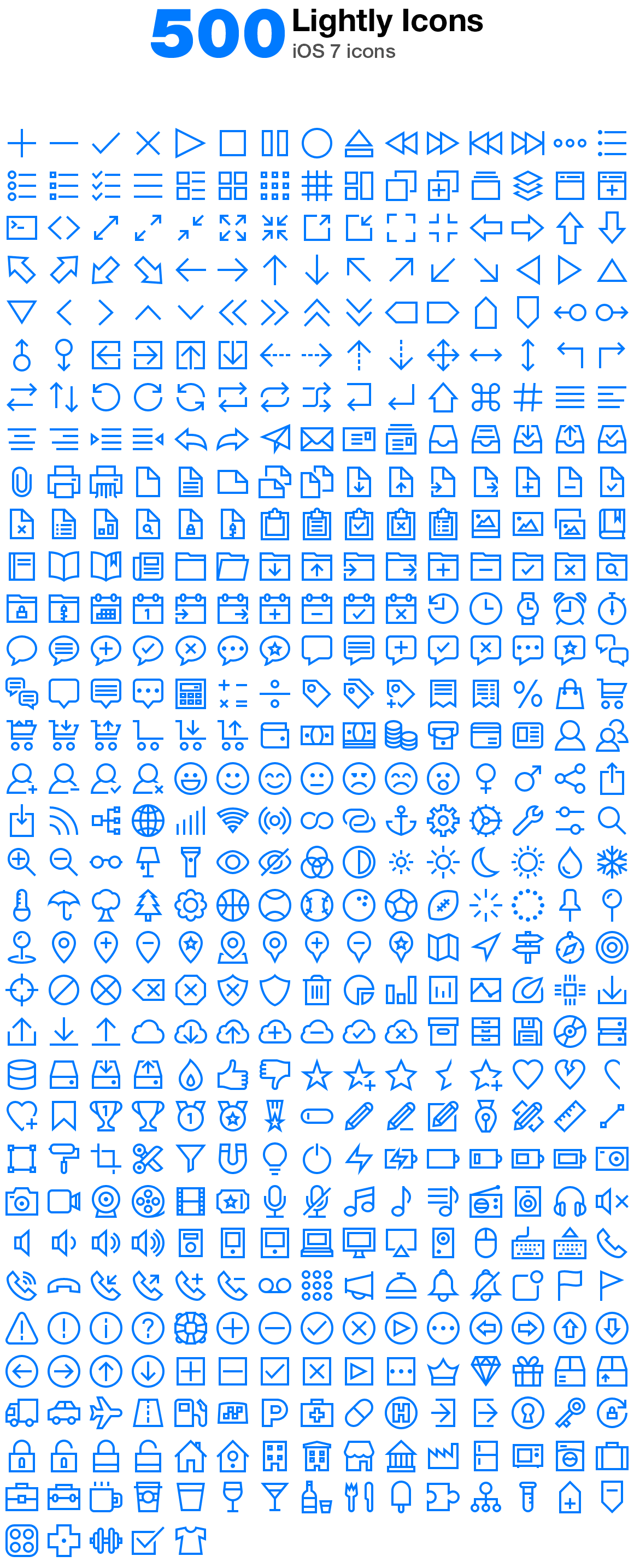 Lightly Icons