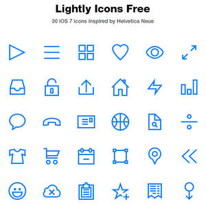 Lightly Icons Free