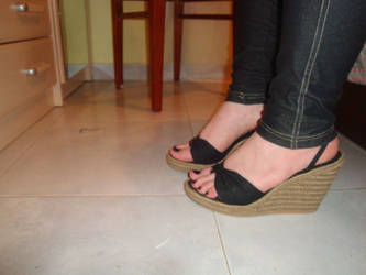 Photo to giantess heel collage 27