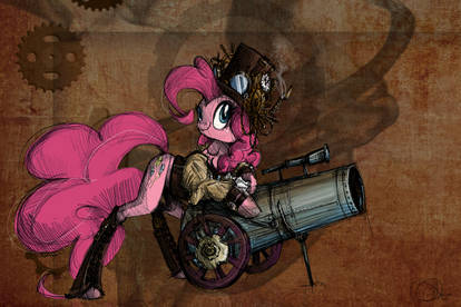 Steampunkie Pie and her Party Cannon