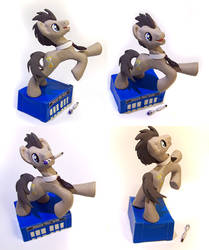 Doctor Whooves sculpture