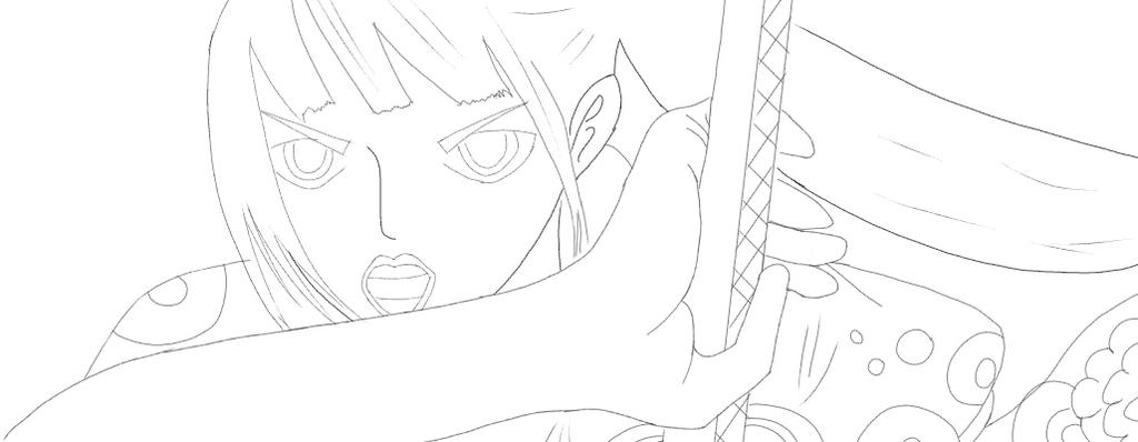 One Piece Chapter 915 O Kiku Lineart By Gara Sama1 On Deviantart One Piece Chapter 915 O Kiku Lineart By Gara Sama1 On Deviantart