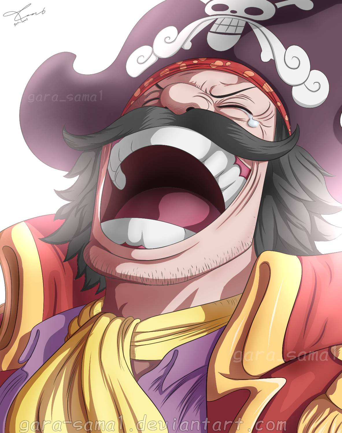 Gold Roger, Laugh Tale (One Piece Ch. 967) by bryanfavr on DeviantArt