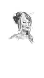 Jennifer lawrence sketch