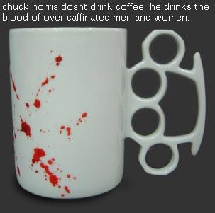 chuck norris mug