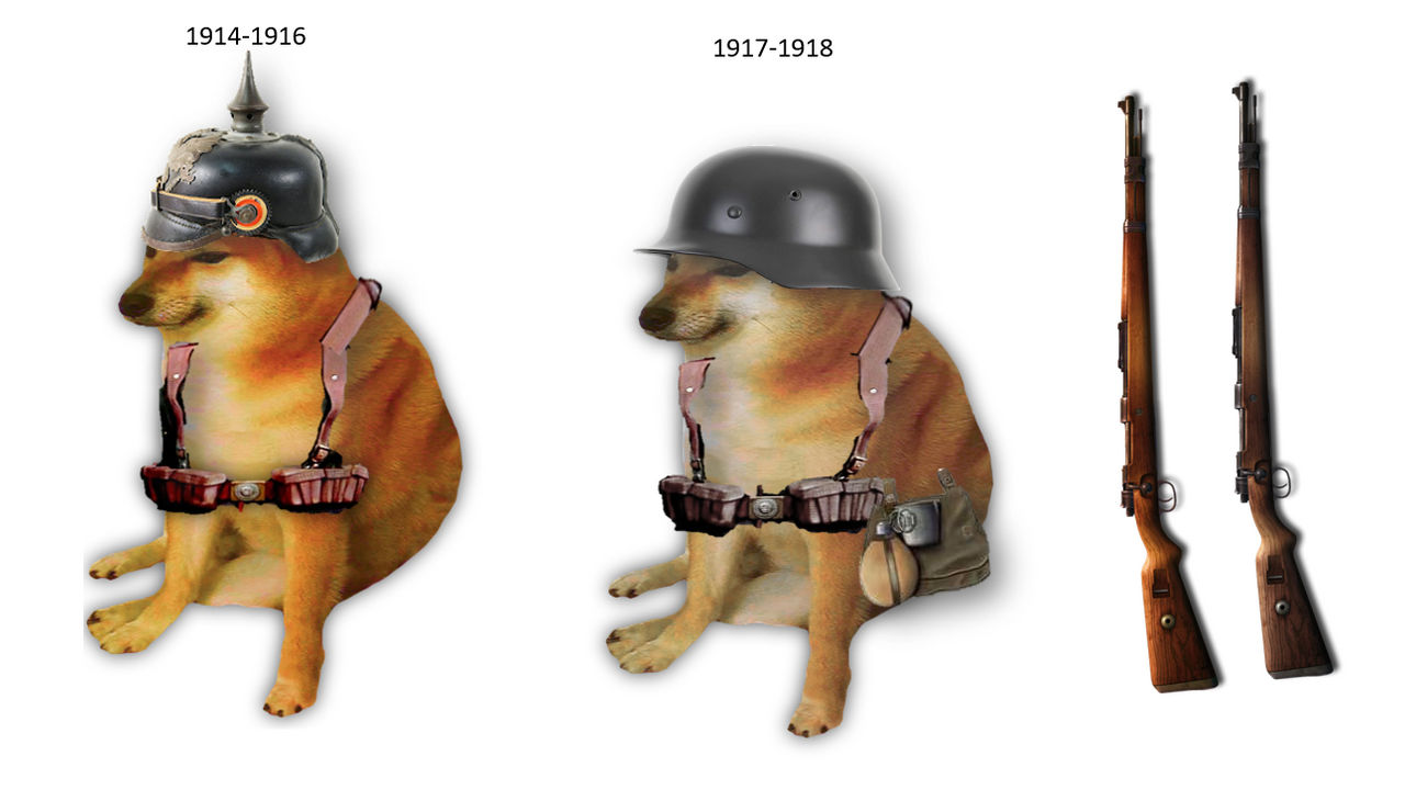 Soldados Cheems alemanes by Ford-117 on DeviantArt