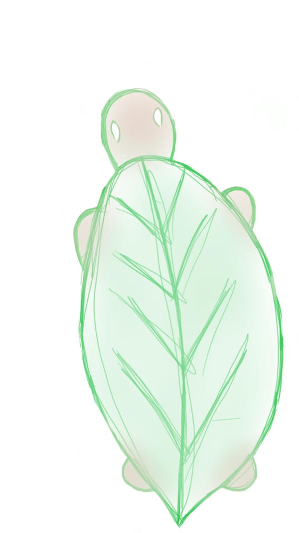 Leaf Turtle by CeruleK on DeviantArt