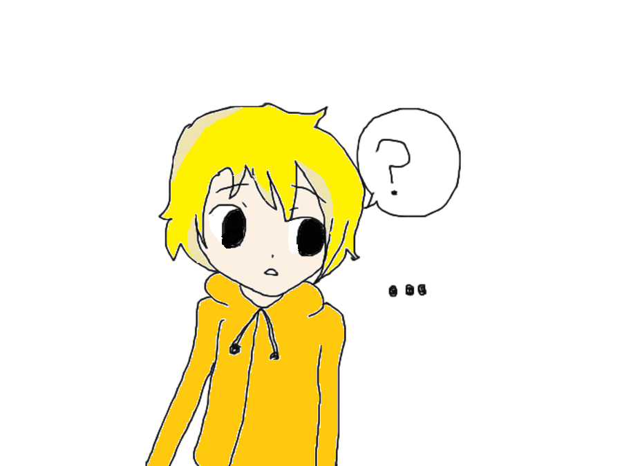 why r confused kenny colored