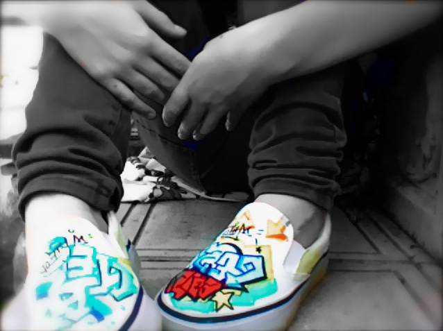 my shoes.