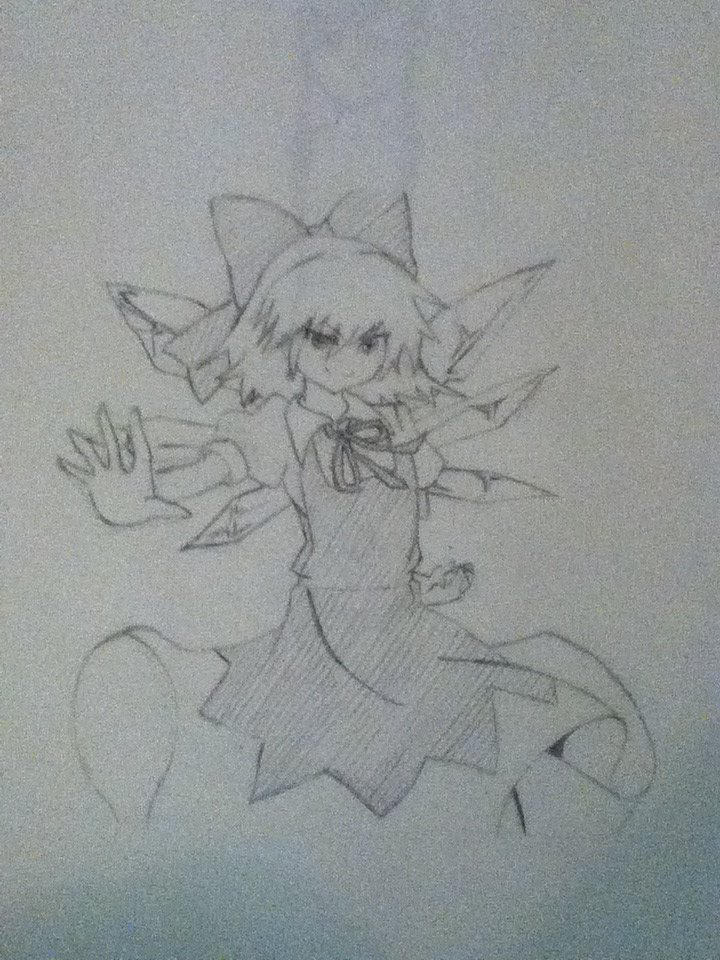 Chiruno by irejinne on DeviantArt