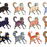 10pt Warrior Cat Adopts -- CLOSED