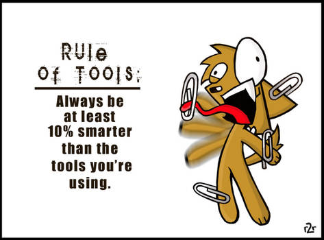 Rule of Tools