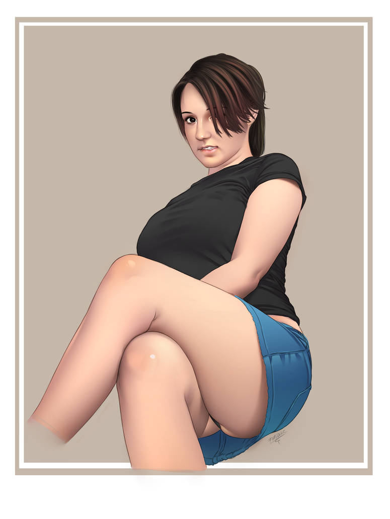 Nikki Portrait by ElFabulosoVasquez