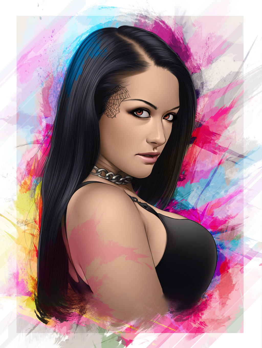 Katrina Jade Portrait by ElFabulosoVasquez