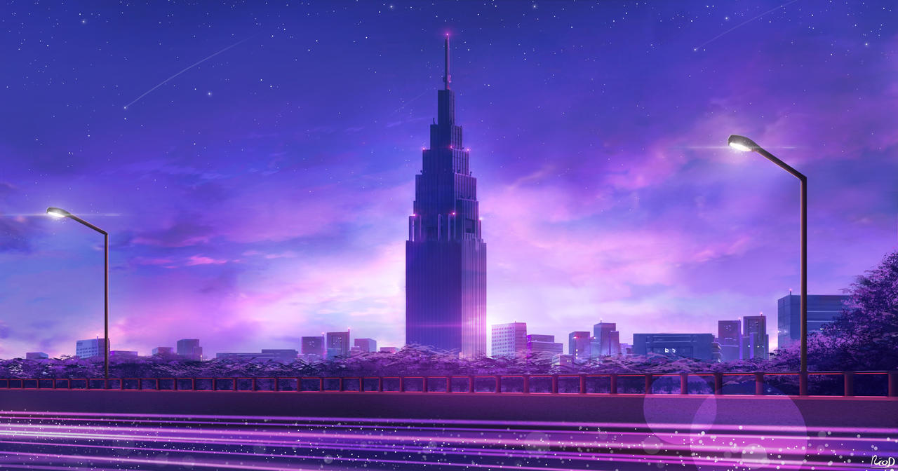 Anime City by XxHunterxX015 on DeviantArt