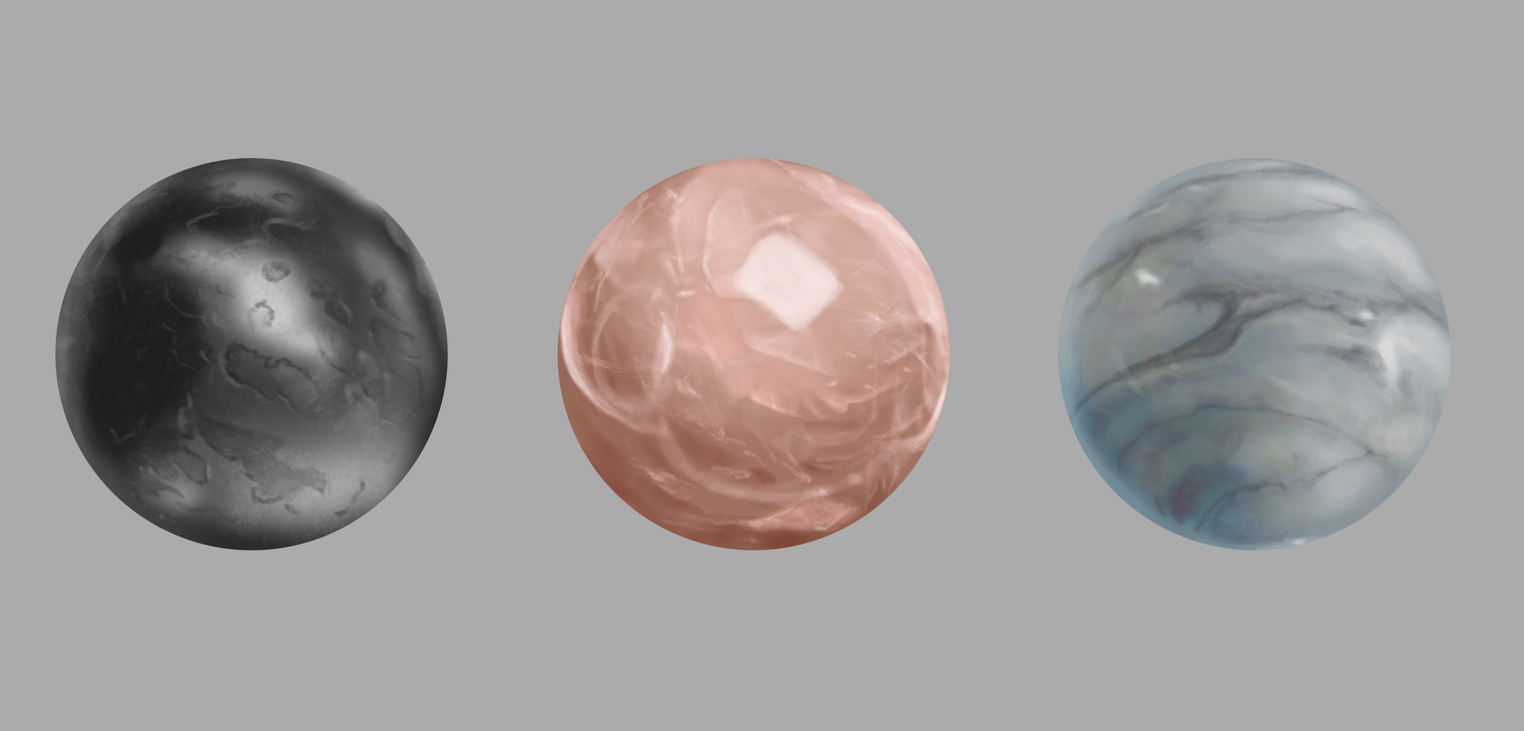 Texture Sphere Practice - 1 by MytheriaDesigns on DeviantArt