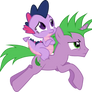 Flipside Twilight and Spike