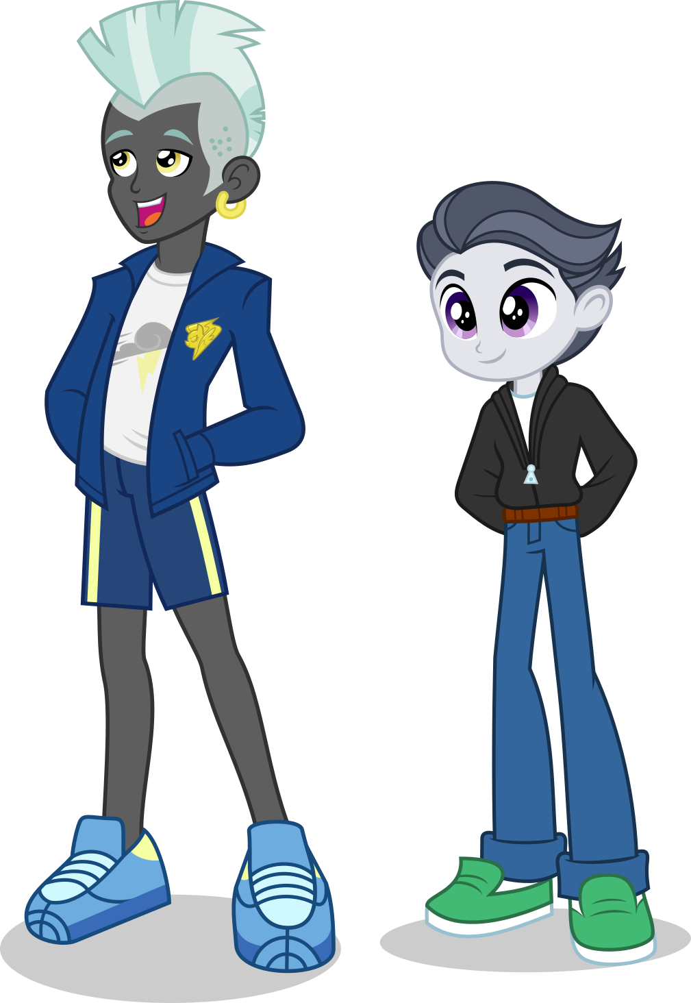 Thunderlane and Rumble by punzil504 on DeviantArt
