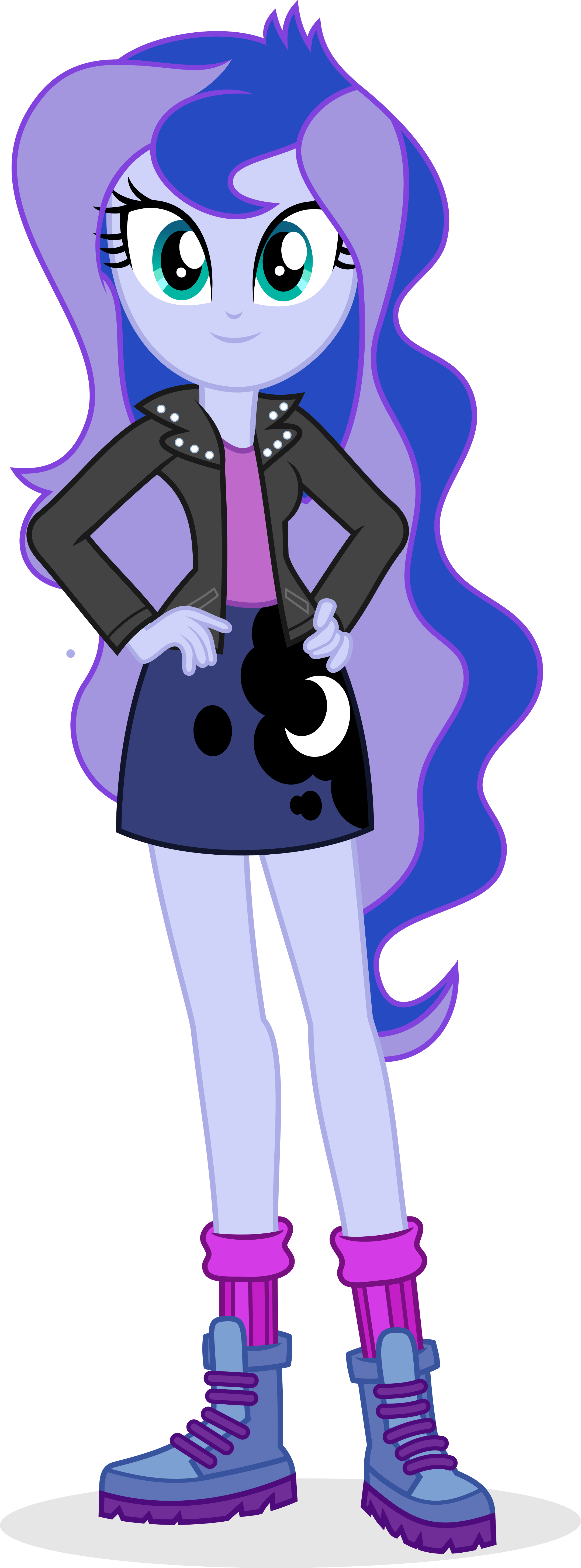 Younger Luna by punzil504 on DeviantArt