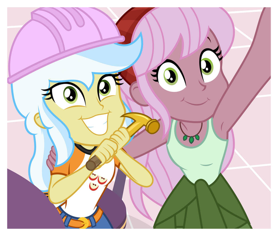 Ambrosia and Raspberry Lilac by punzil504 on DeviantArt