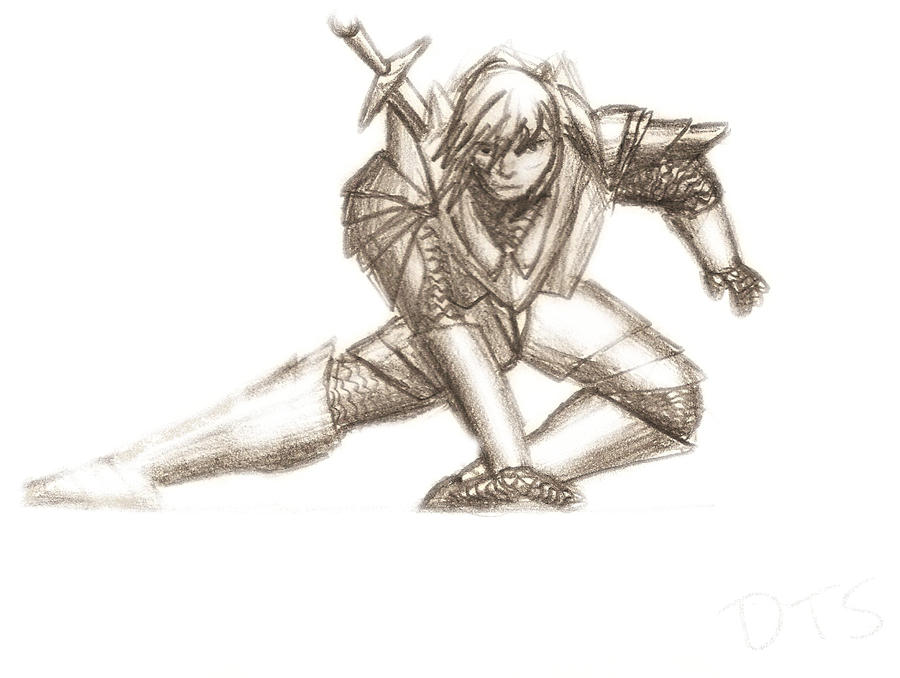 Knight Crouching Crouching Knight by dtsprinkle on DeviantArt