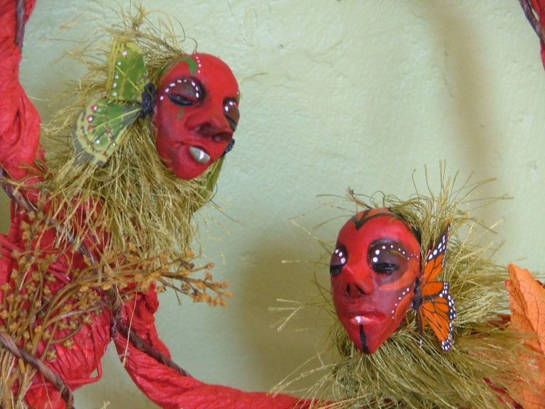 Butterfly Monkeys -Closeup