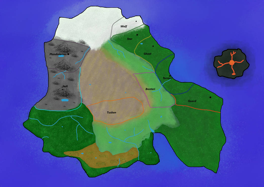 Map by WolfRed918 on DeviantArt