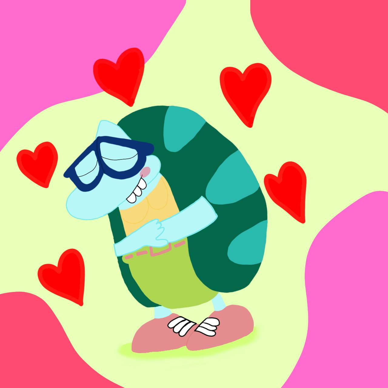 Filburt Gives Himself A Big Soothing Hug by SSBro18 on DeviantArt