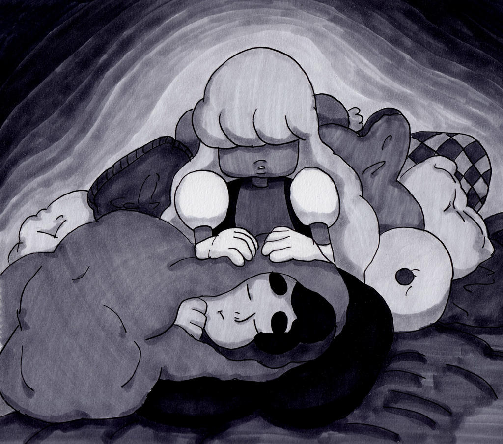Sleeping Gems: Sapphire by swankivy