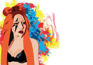 Lady Gaga in Vector